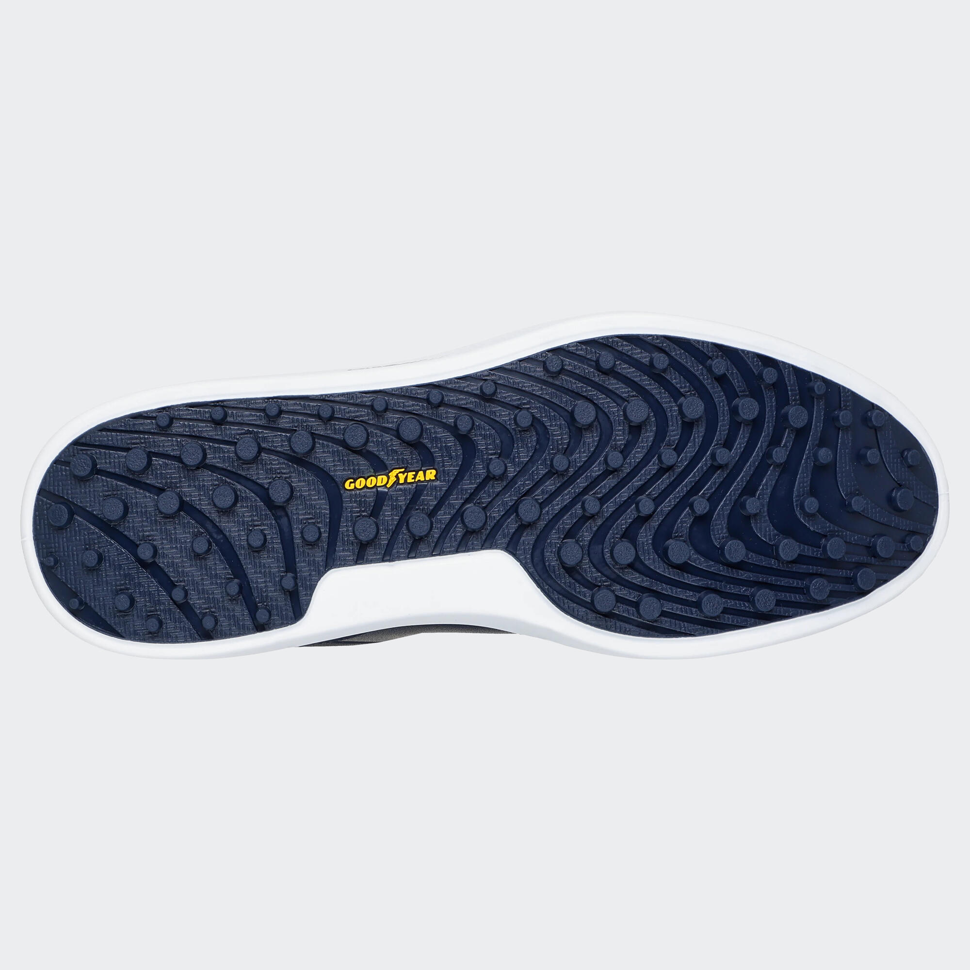 Calçado de Golf em Couro Impermeável Homem Skechers Drive 6 Azul-marinho 3/4