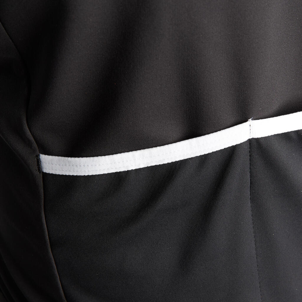 Fahrradjacke Velo 500 Herren schwarz/weiß