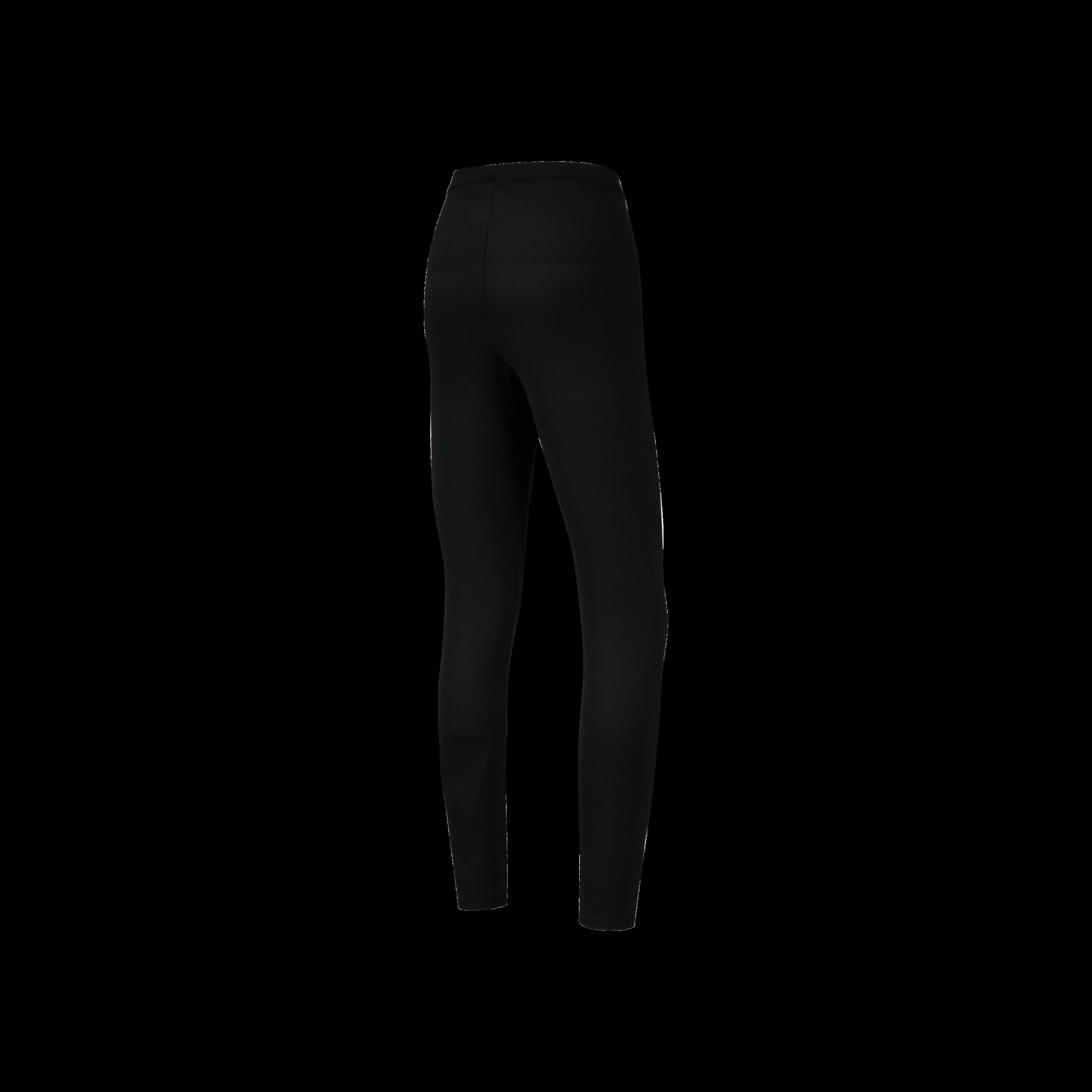 Leggings de desporto clássicas e respiráveis mulher, preto 12/22