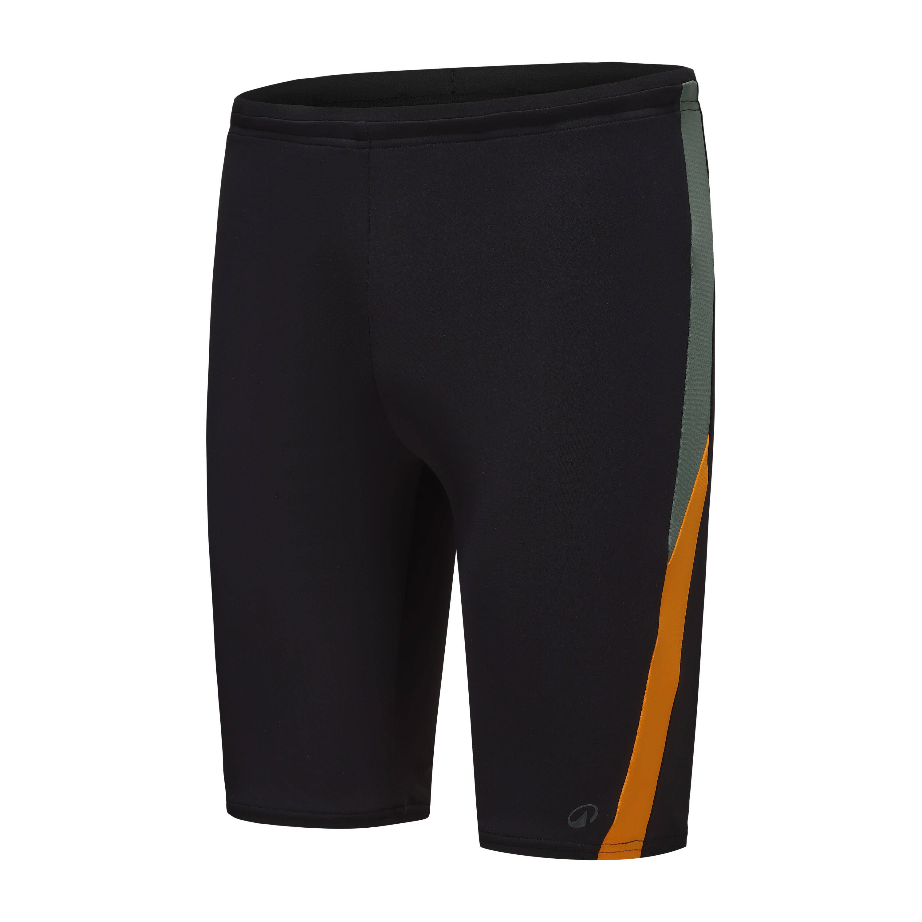 Men’s swimming jammer, Yoko black yellow -  5