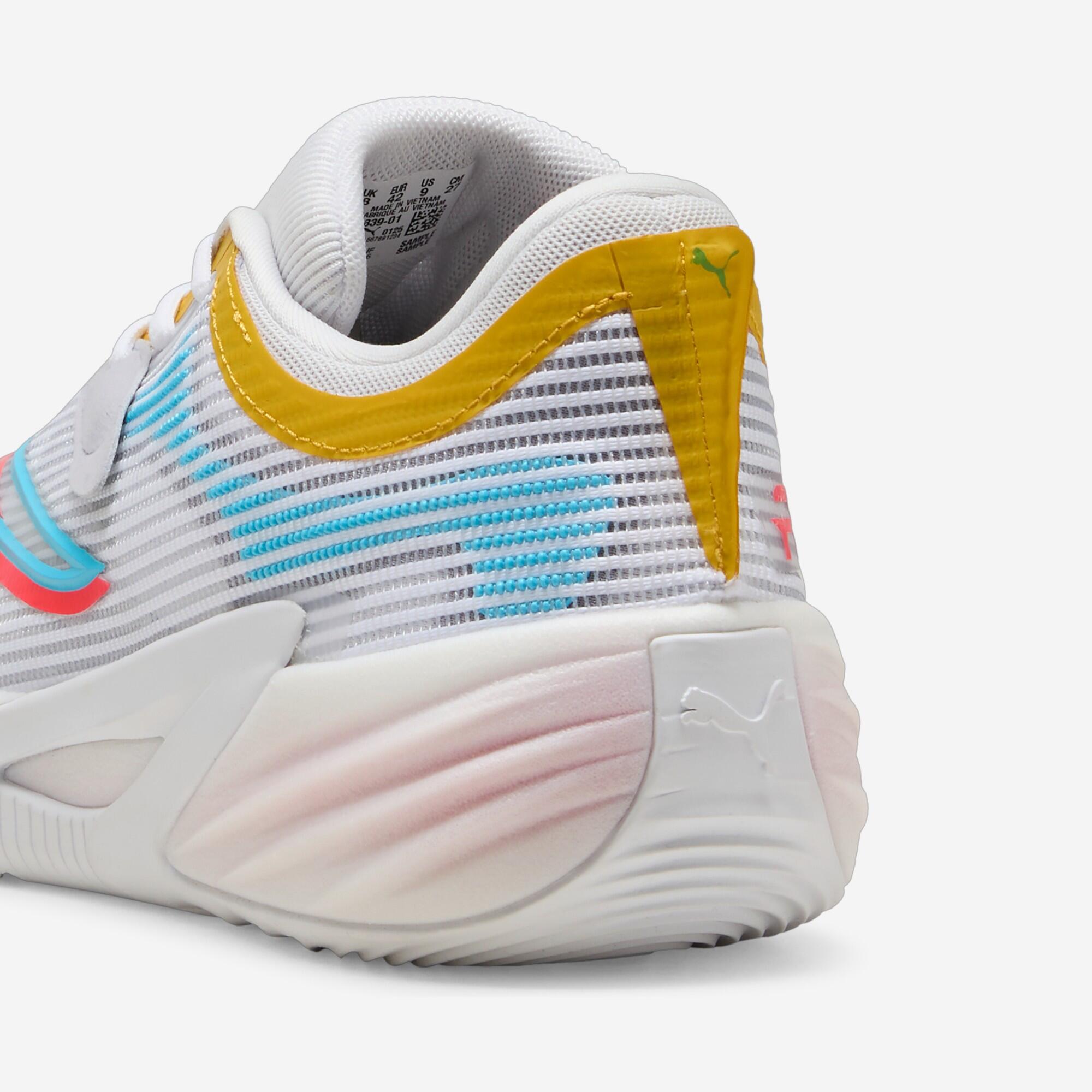 Zapatillas de baloncesto Adulto - PUMA All-Pro NITRO 2 BLANCO BRILLO SOLAR 5/6