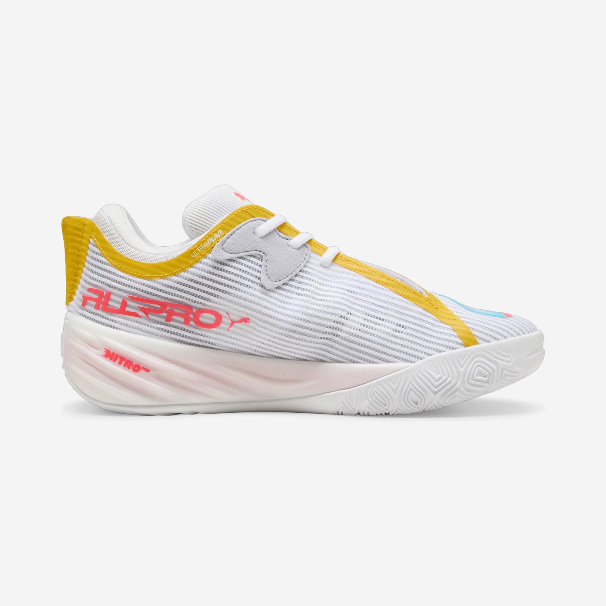 Zapatillas de baloncesto Adulto - PUMA All-Pro NITRO 2 BLANCO BRILLO SOLAR 6/6