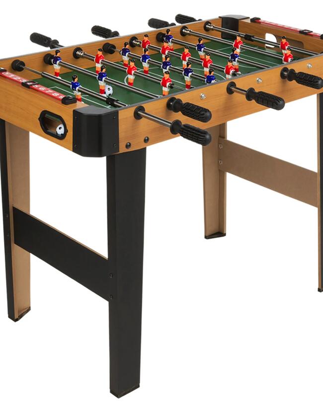 Futbolín de madera