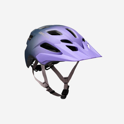 Casco mtb adulto GIRO TAO MIPS grigio scuro-lilla
