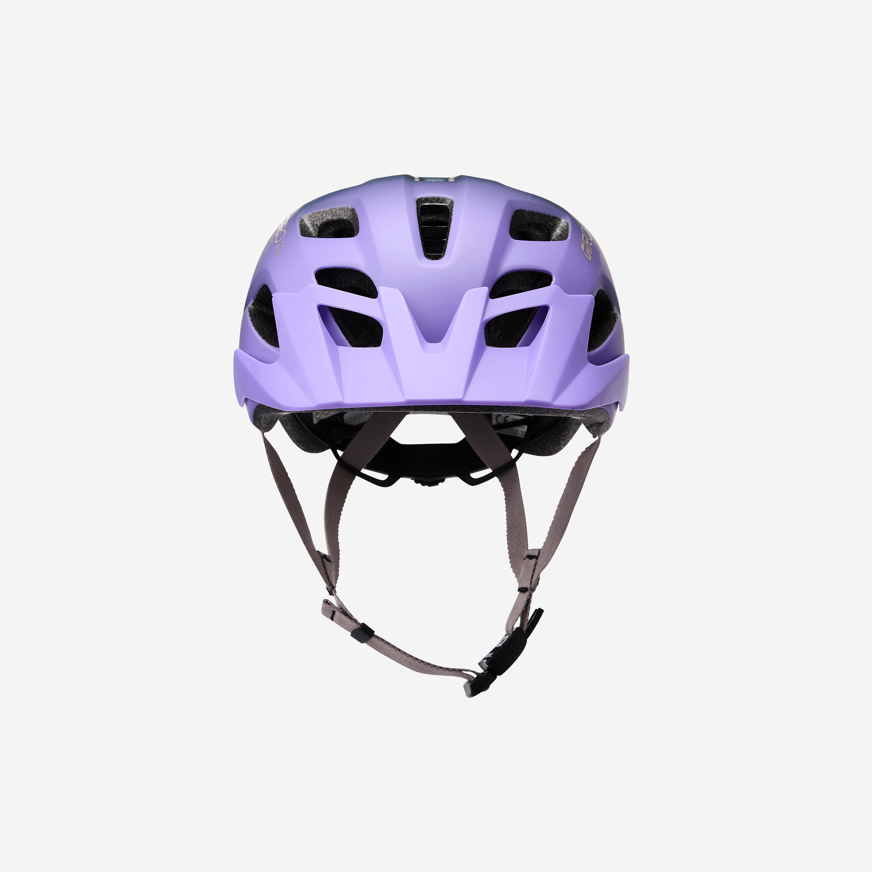 Capacete de bicicleta BTT, Giro Tao MIPS cinzento escuro violeta 7/7