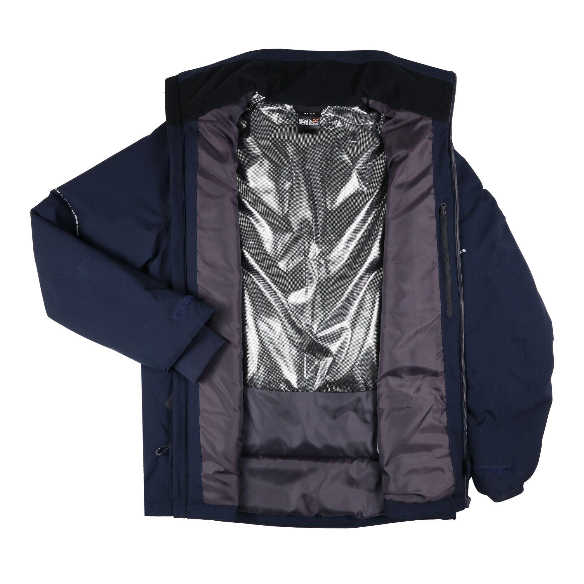 Giacca vela donna REGATTA X-PRO impermeabile e calda blu 4/4