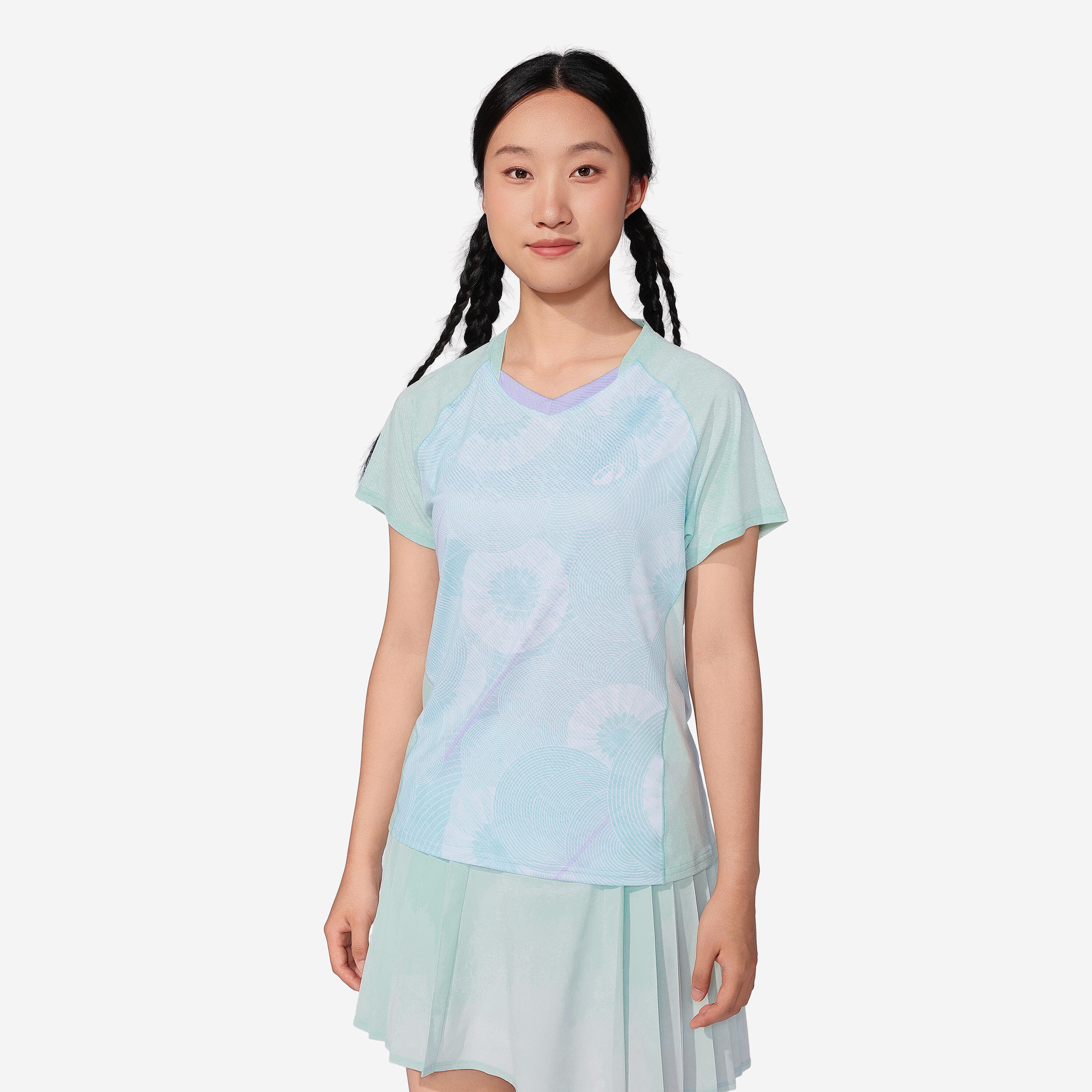kuikma T-SHIRT LITE 560 W MINT PURPLE-picture-48