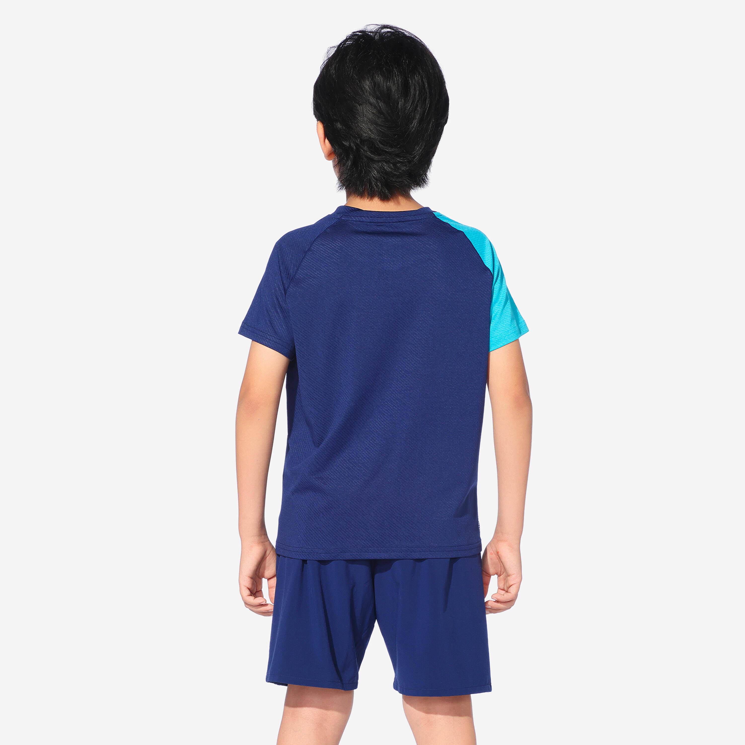 T-SHIRT LITE 560 JR TURQUOISE NAVY -  3