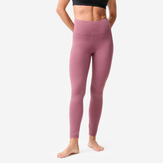 Legging de yoga et Pilates extensible et doux, violet