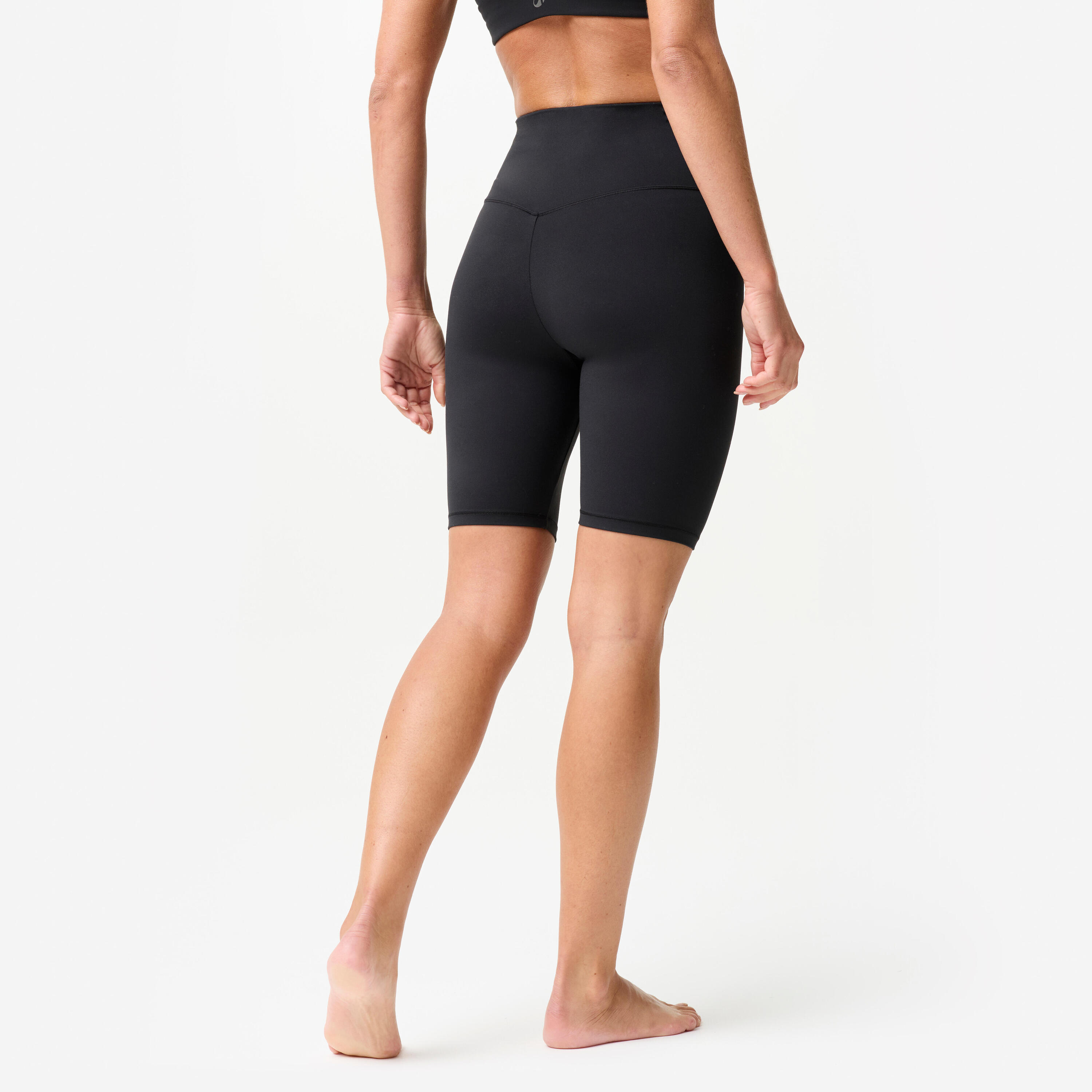 Mallas Ciclistas Yoga/Pilates Breathe Negro Elásticas Suaves 4/11