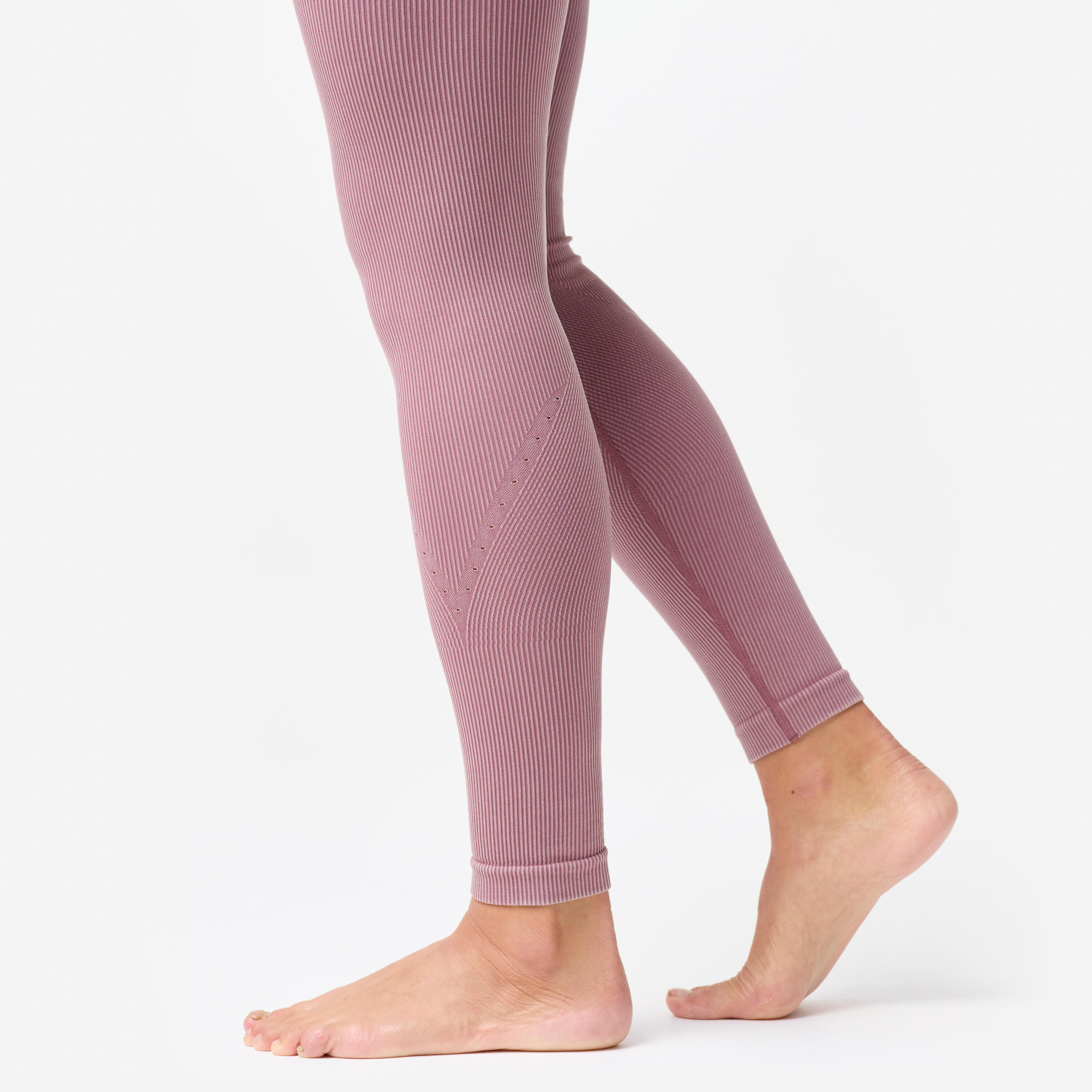 LEGGING SEAMLESS FEMME YOGA / PILATES ROSE DELAVE 6/10