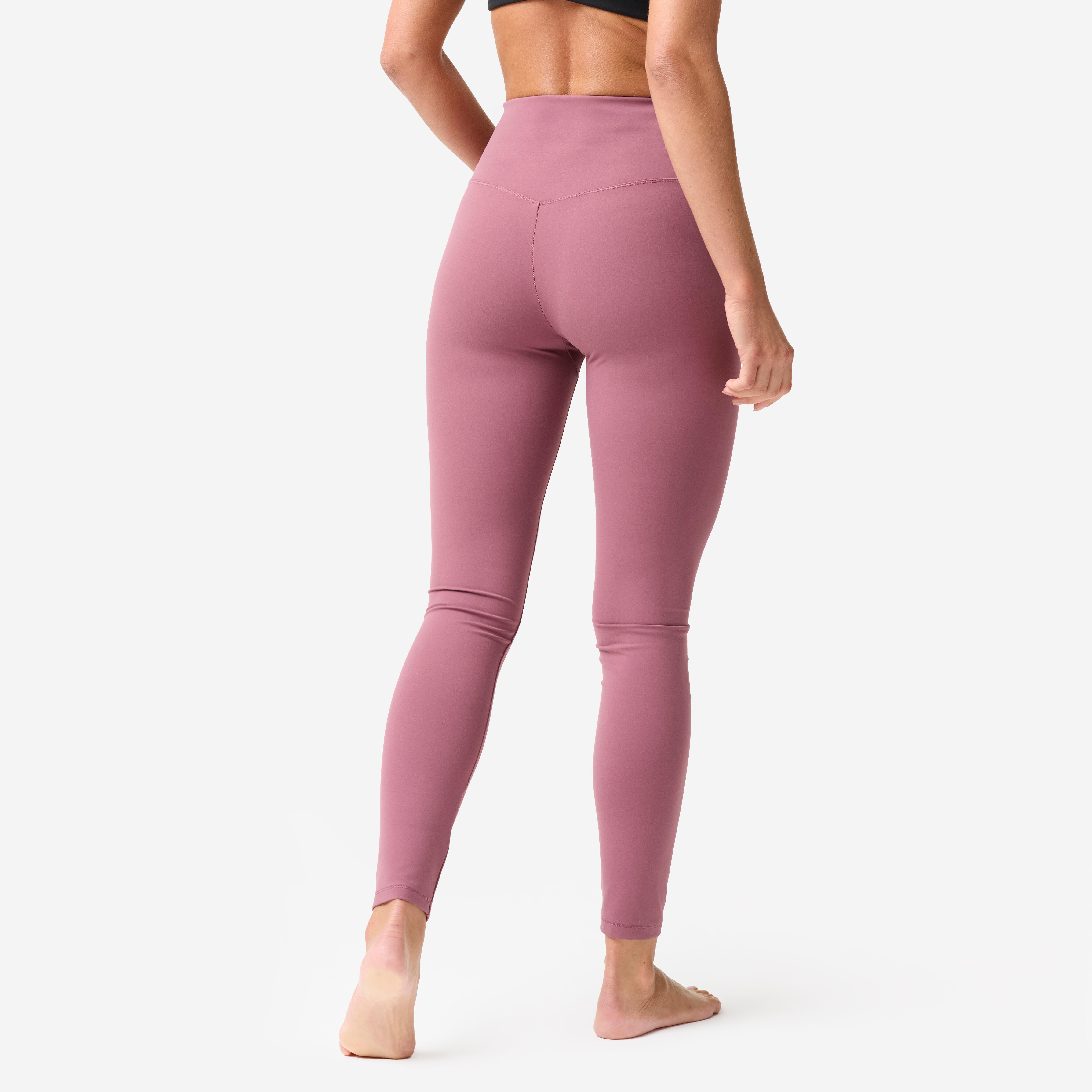 Legging de yoga et de pilates extensible et doux femme, Breathe - DOMYOS