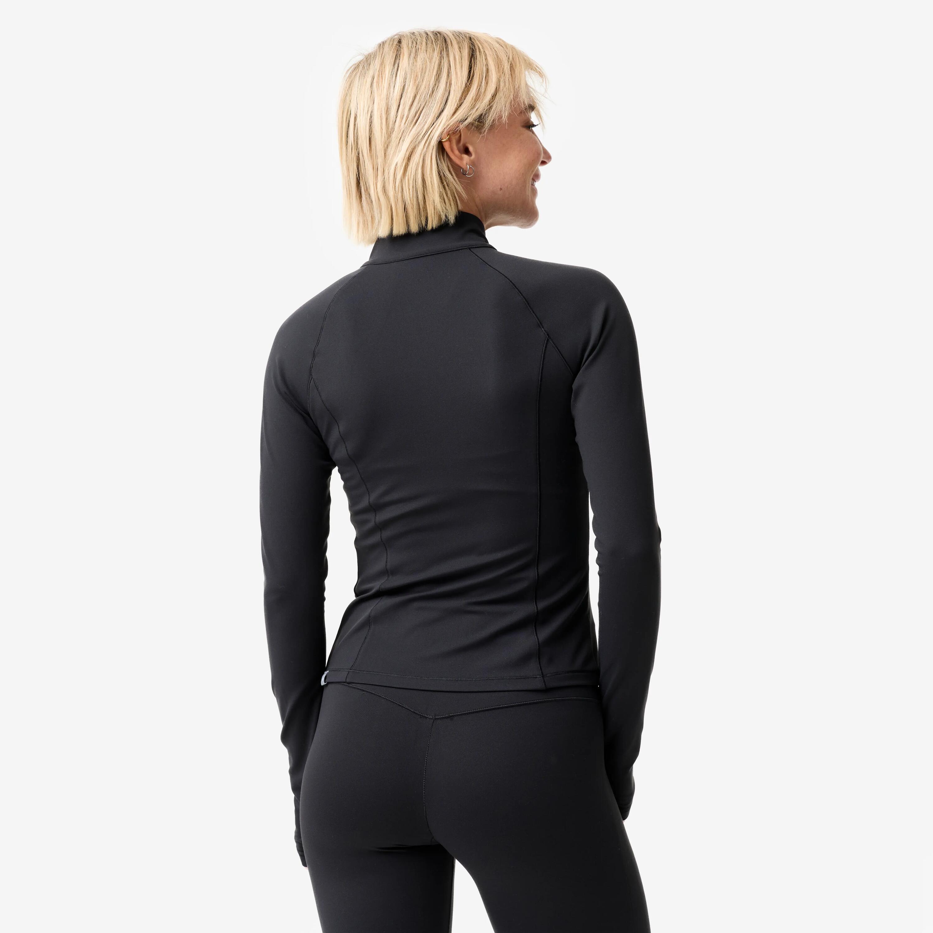 Women's Yoga/Pilates Jacket Breathe - Black -  5