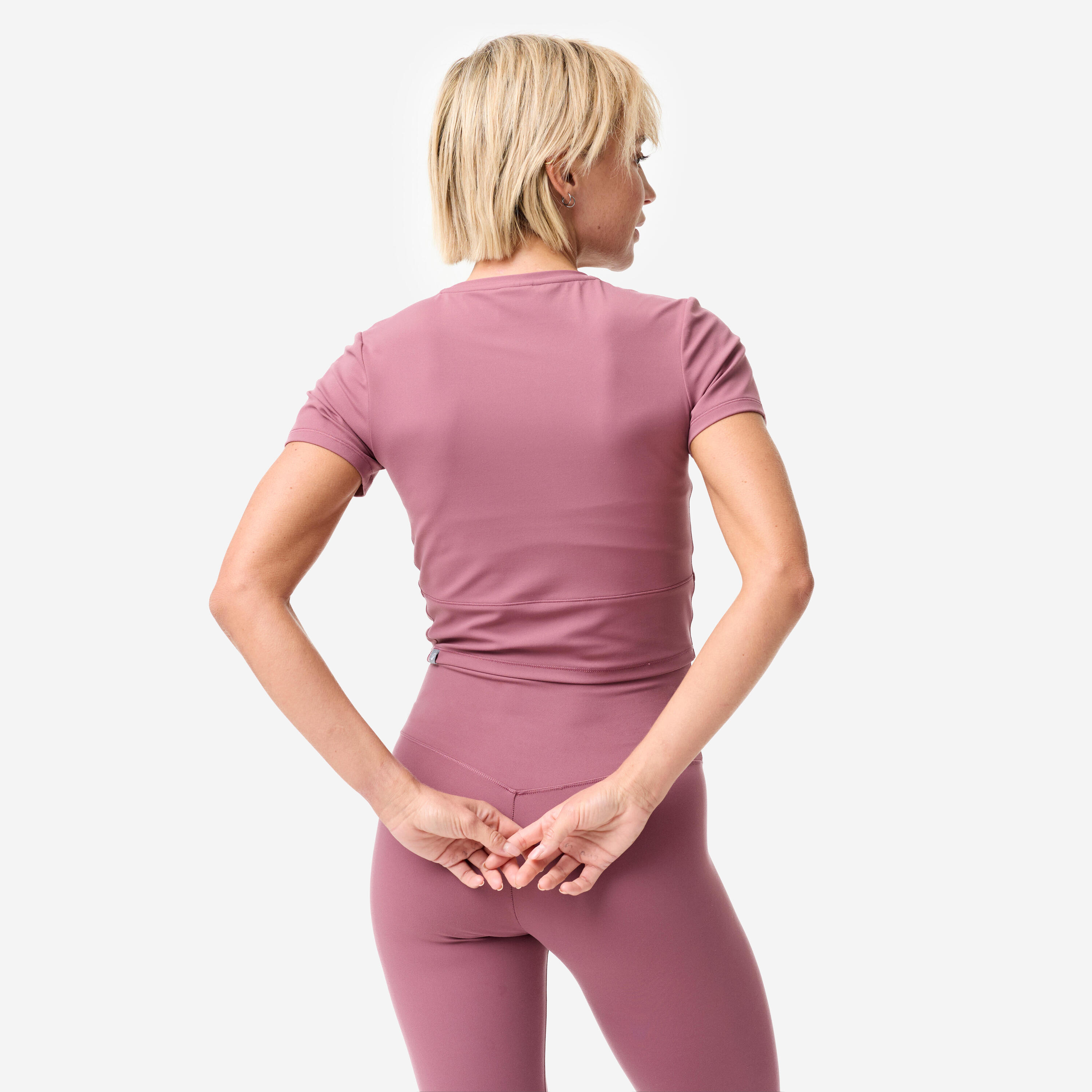 T-shirt de yoga et de pilates extensible et doux, Breathe 4/10