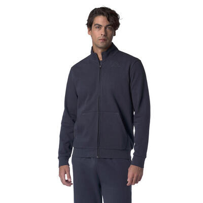 Felpa Kappa Uomo Grigia senza cappuccio