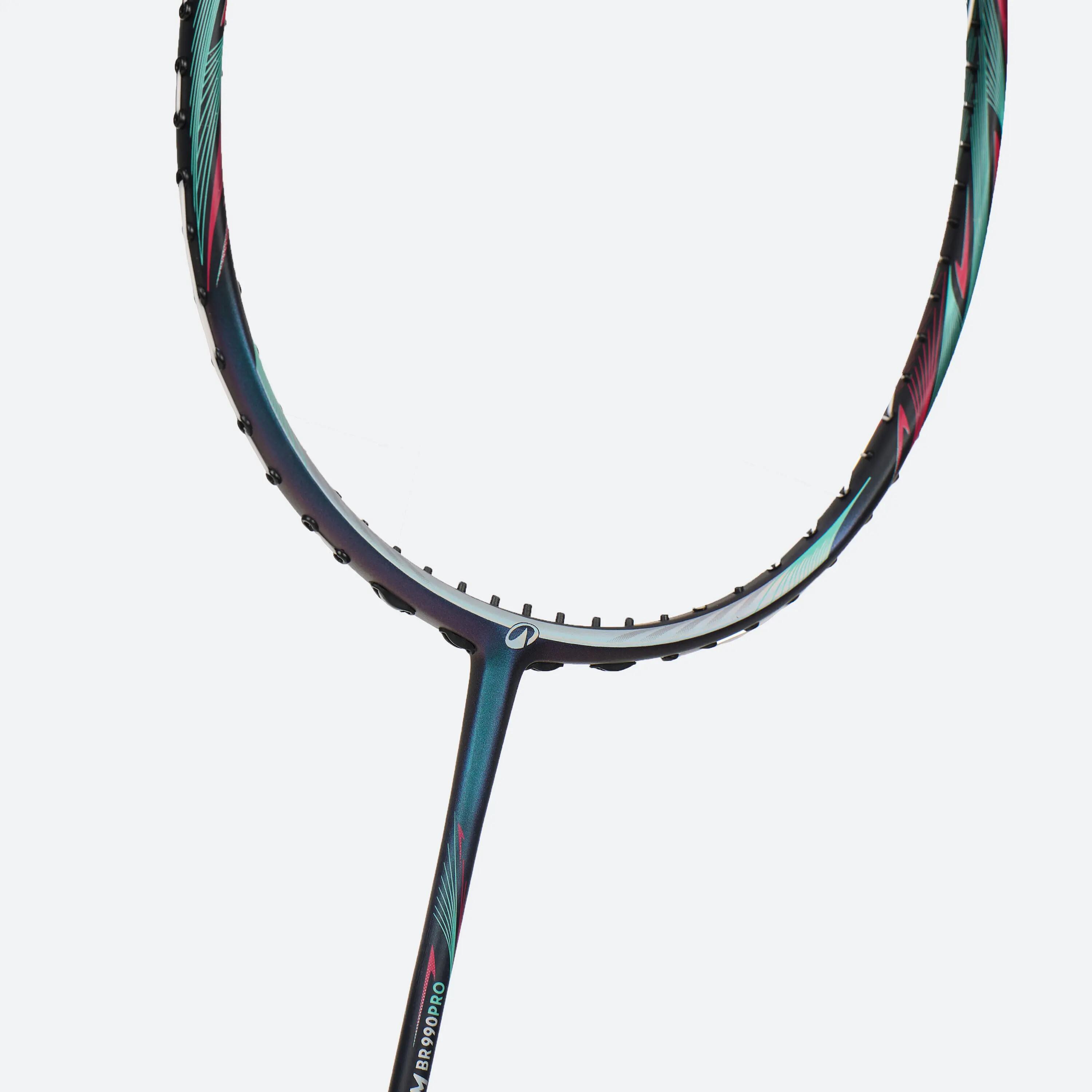 Adult Badminton Carbon Racket BR Perform 990 Pro (Unstrung) - Purple -  4