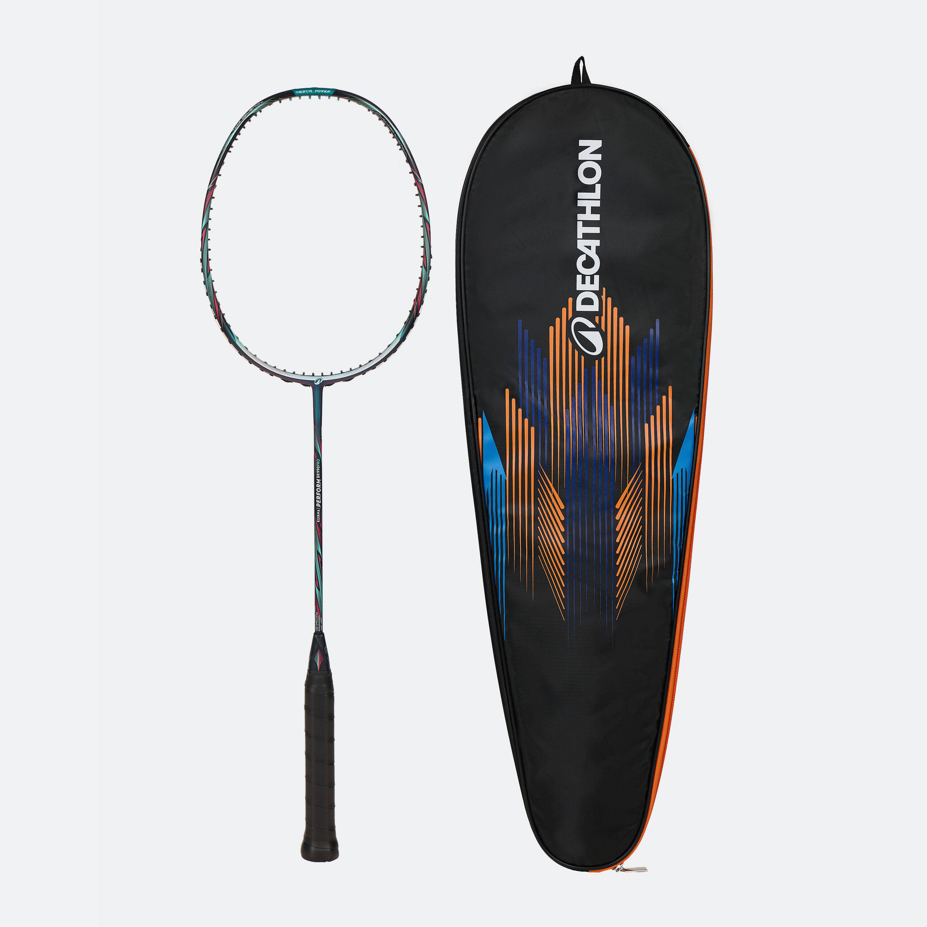 Adult Badminton Carbon Racket BR Perform 990 Pro (Unstrung) - Purple -  1