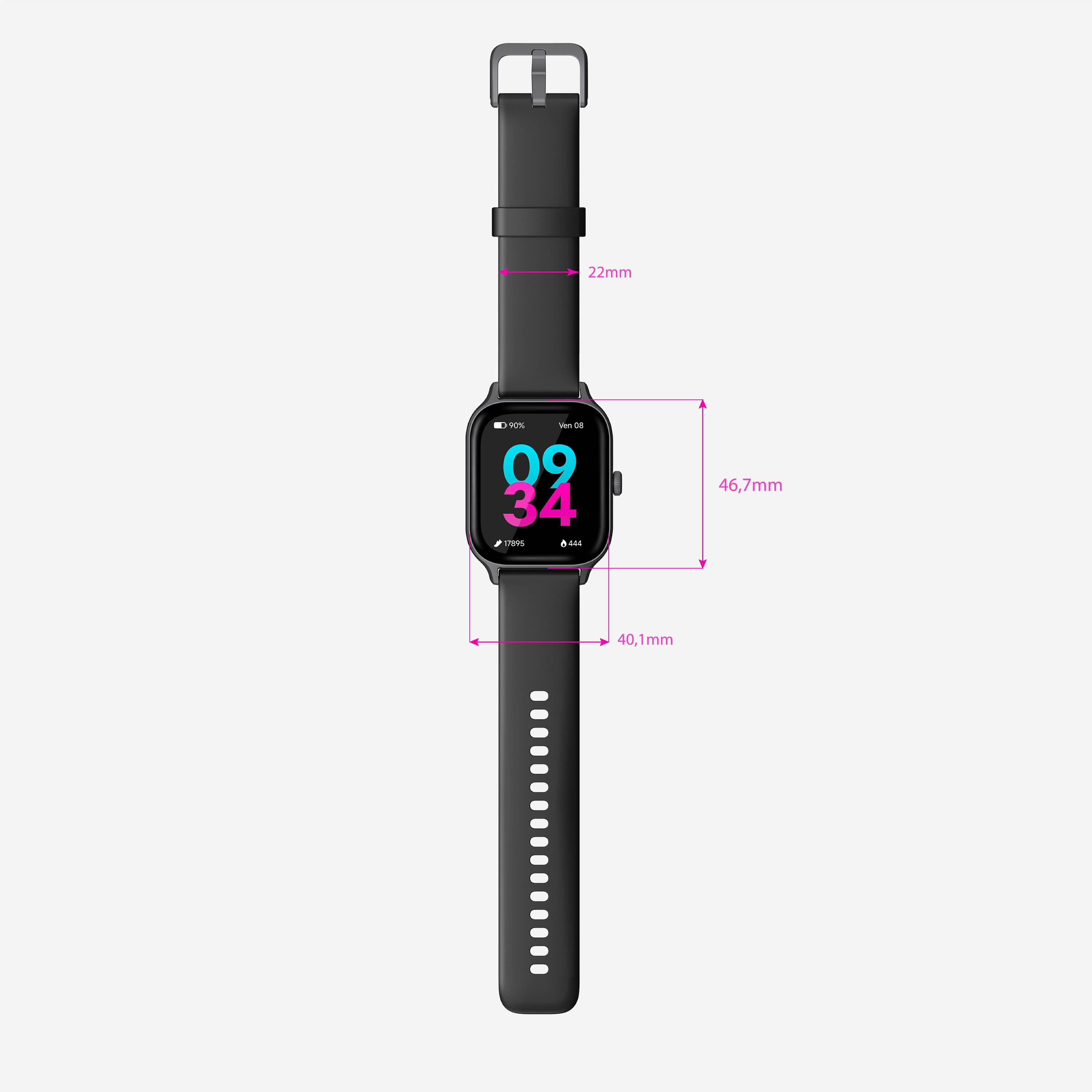 Sport-Smartwatch GPS Fit 100 M 8/11