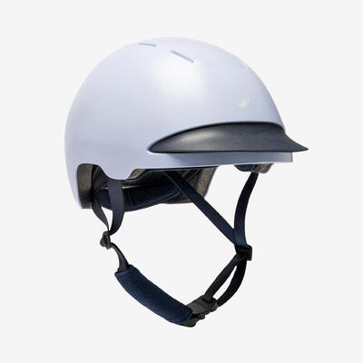 Casco equitazione adulto e bambino CH 100 viola