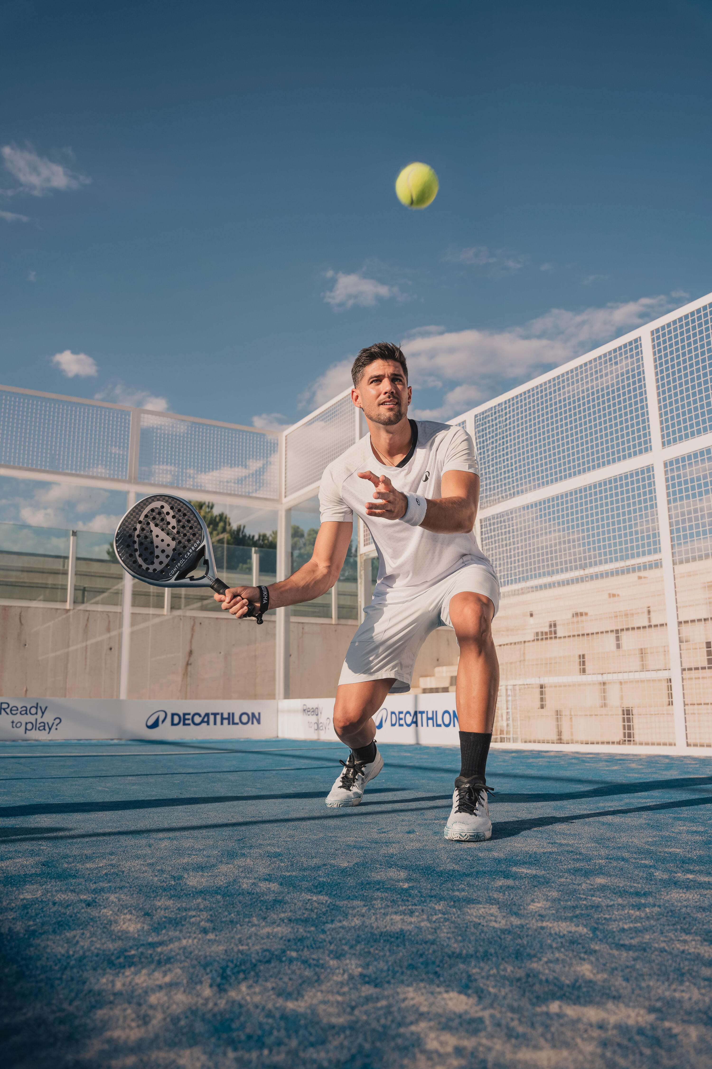 T-shirt de padel homme 6/8