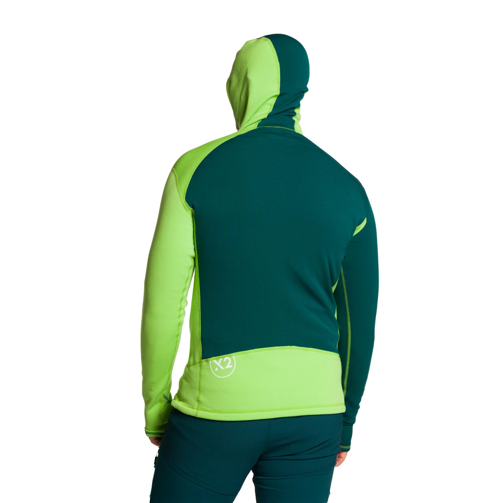 Chaqueta de montaña y trekking con capucha Hombre Trangoworld TRX2 Strech 2/5
