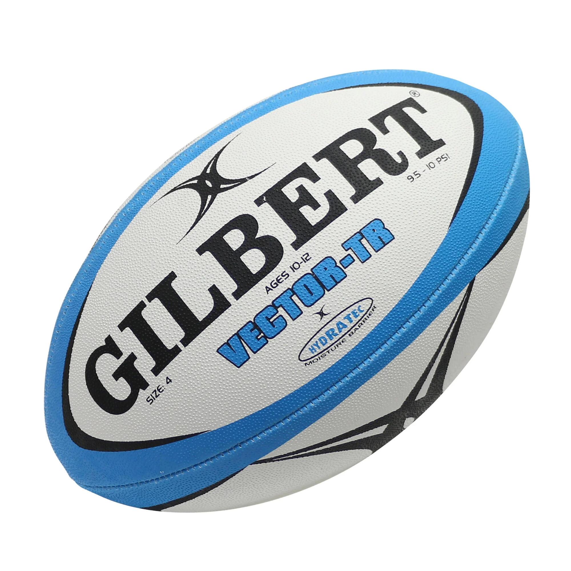 GILBERT Vector Training Rugby Ball Size 5 - Blue