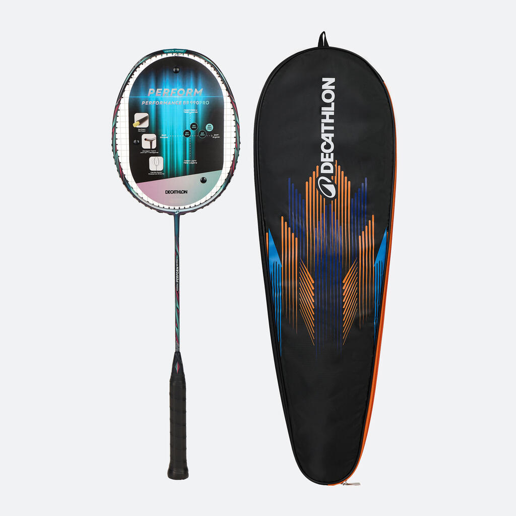 Vijoličasti lopar za badminton za odrasle BR Perform 990 Pro