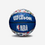 Ballon de basketball NBA taille 7 - Wilson Team Tribute S7 Bleu Blanc