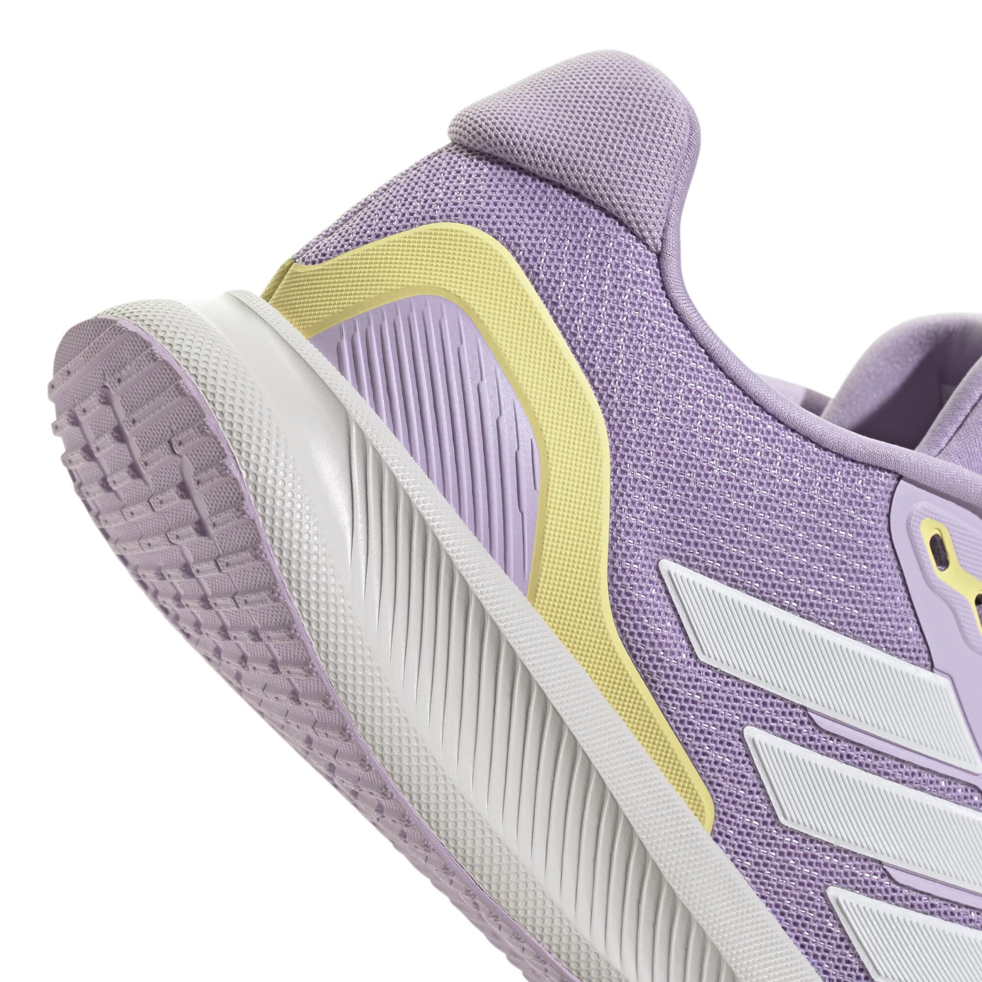 CHAUSSURES DE RUNNING ADIDAS FEMME RUN FALCON 5 GRISE 3/15