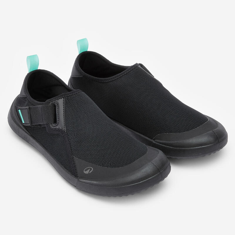 Yetişkin Deniz Ayakkabısı - Siyah - Aquashoes Adjust / Kano, Paddle (SUP), Dalış