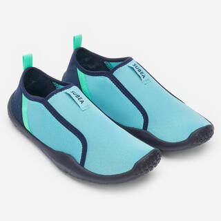 Adult elasticated water shoes, Aquashoes 120 Blue