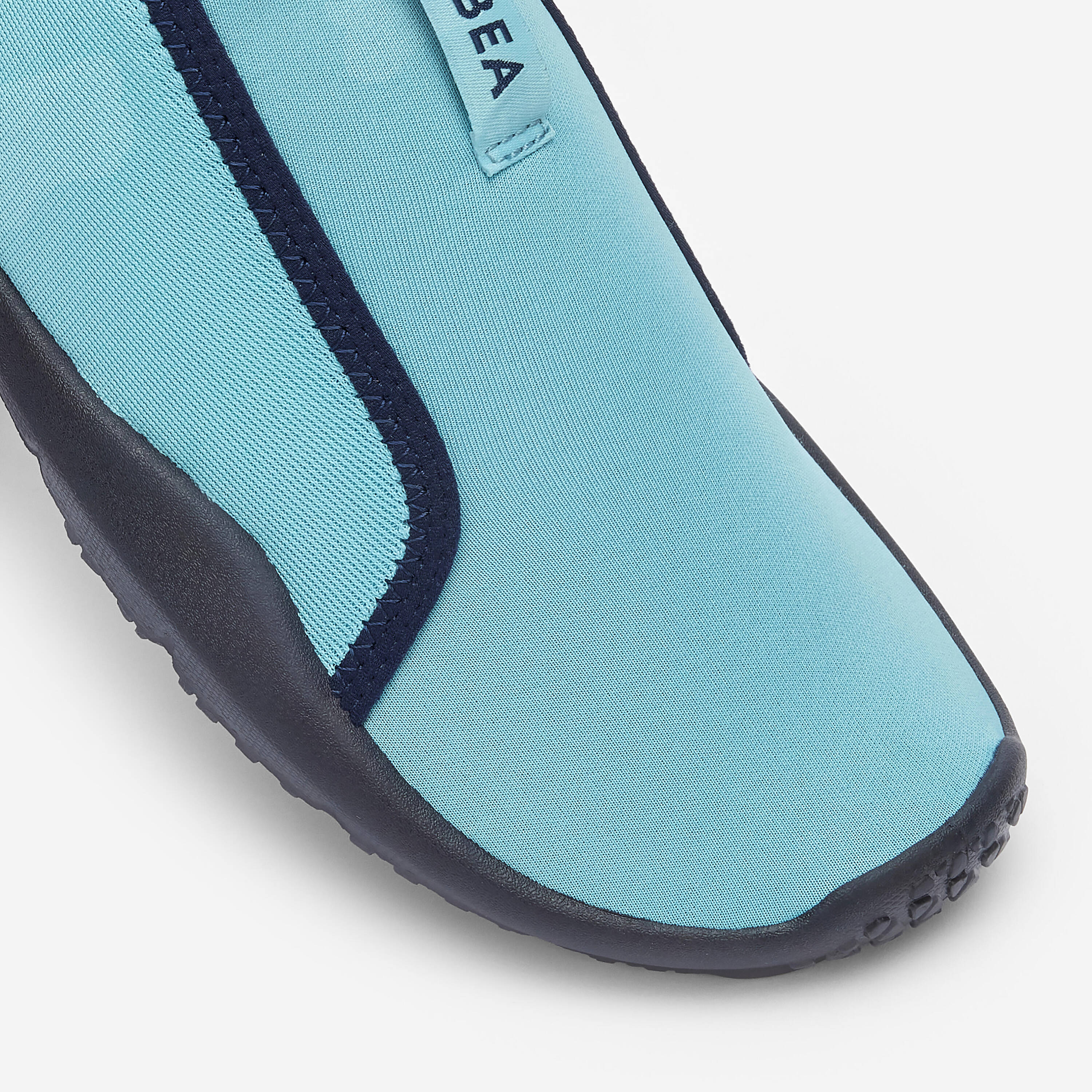 Adult elasticated water shoes, Aquashoes 120 Blue -  4