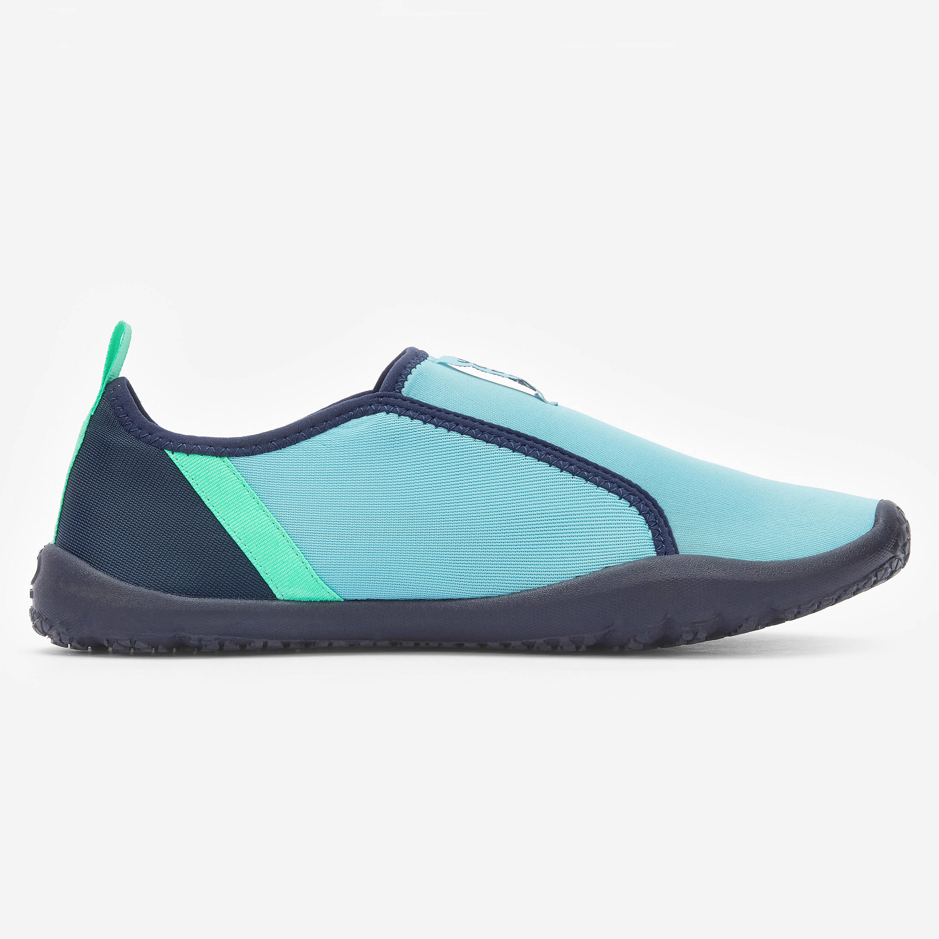 Adult elasticated water shoes, Aquashoes 120 Blue -  2