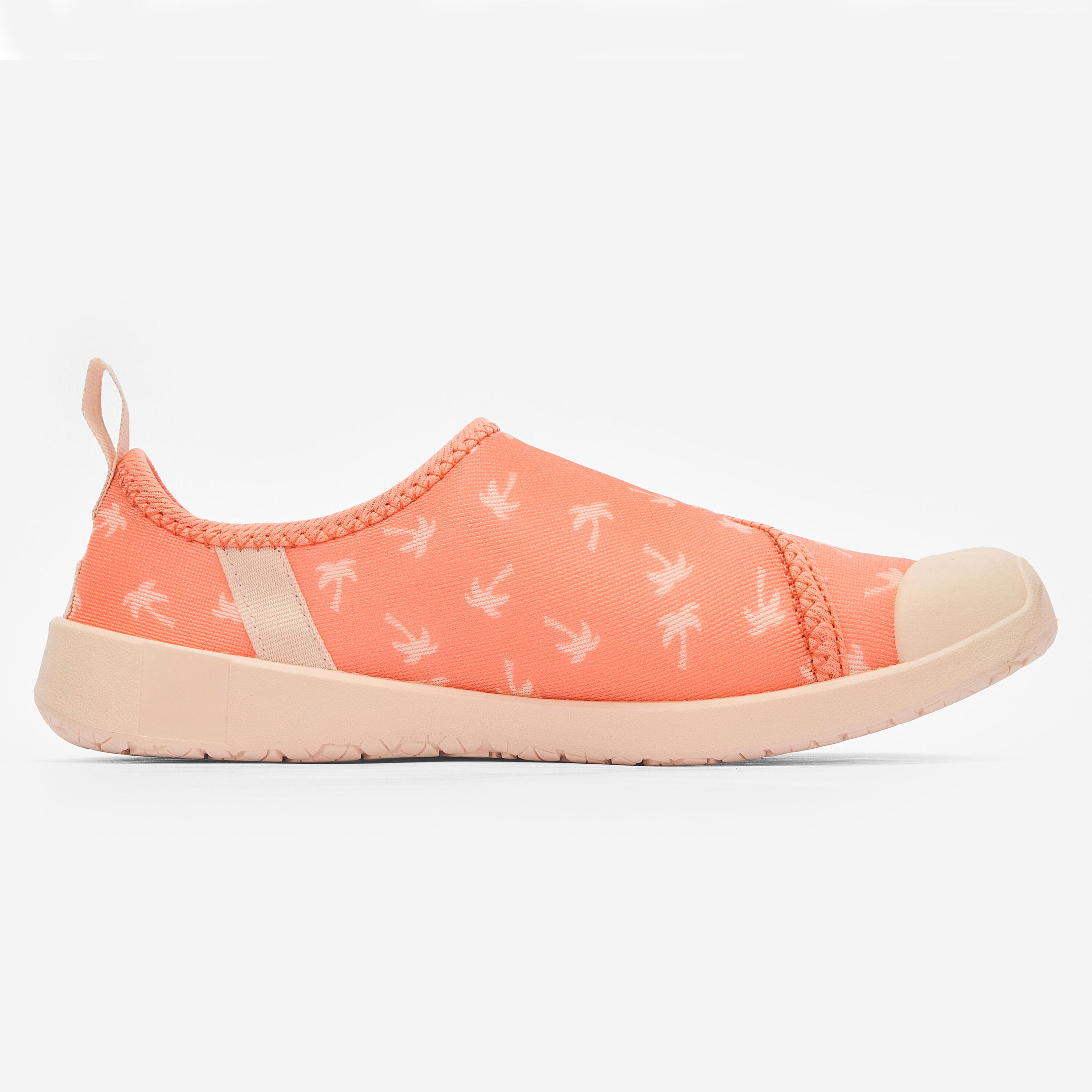 Wasserschuhe mit Klettverschluss Kinder, Aquashoes 120 korallenrot 5/11