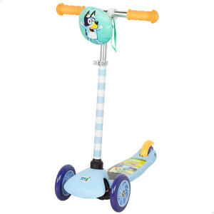 Patinete Bluey infantil 3 ruedas con bolsa delantera - CD