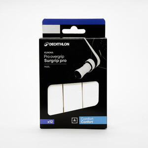 Lote de 12 cubregrips de pádel Kuikma Pro