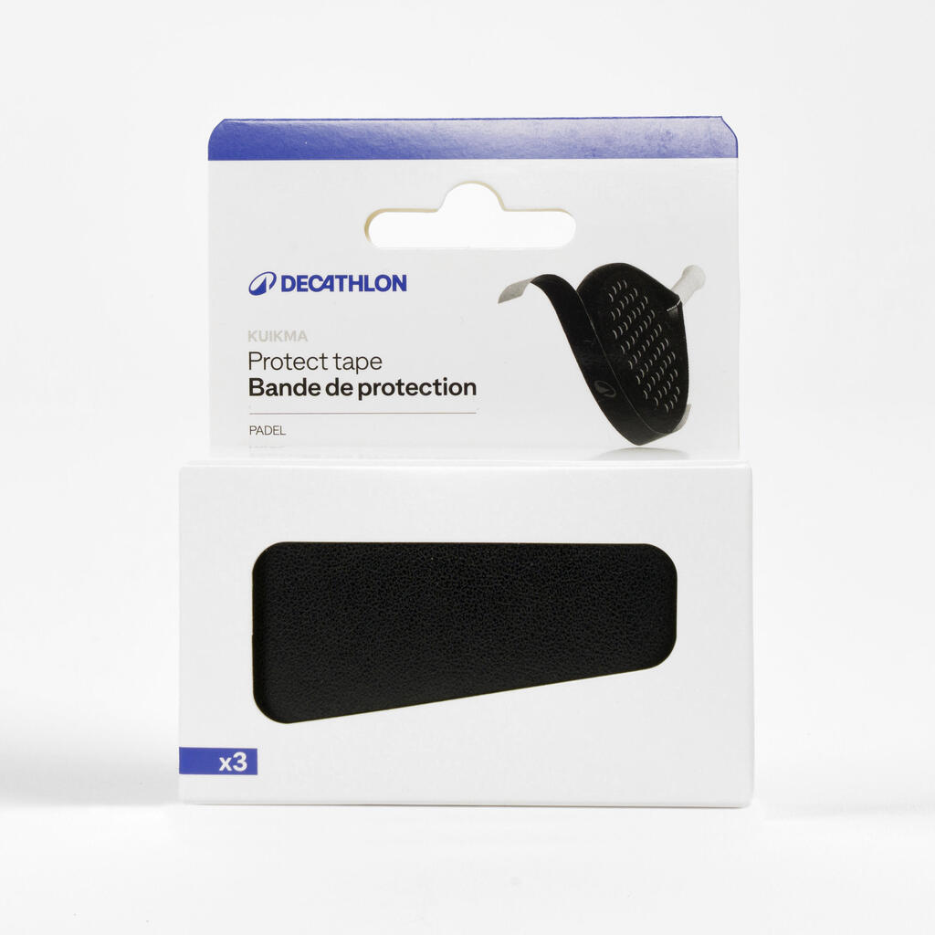 Črn zaščitni trak (3 kosi) 