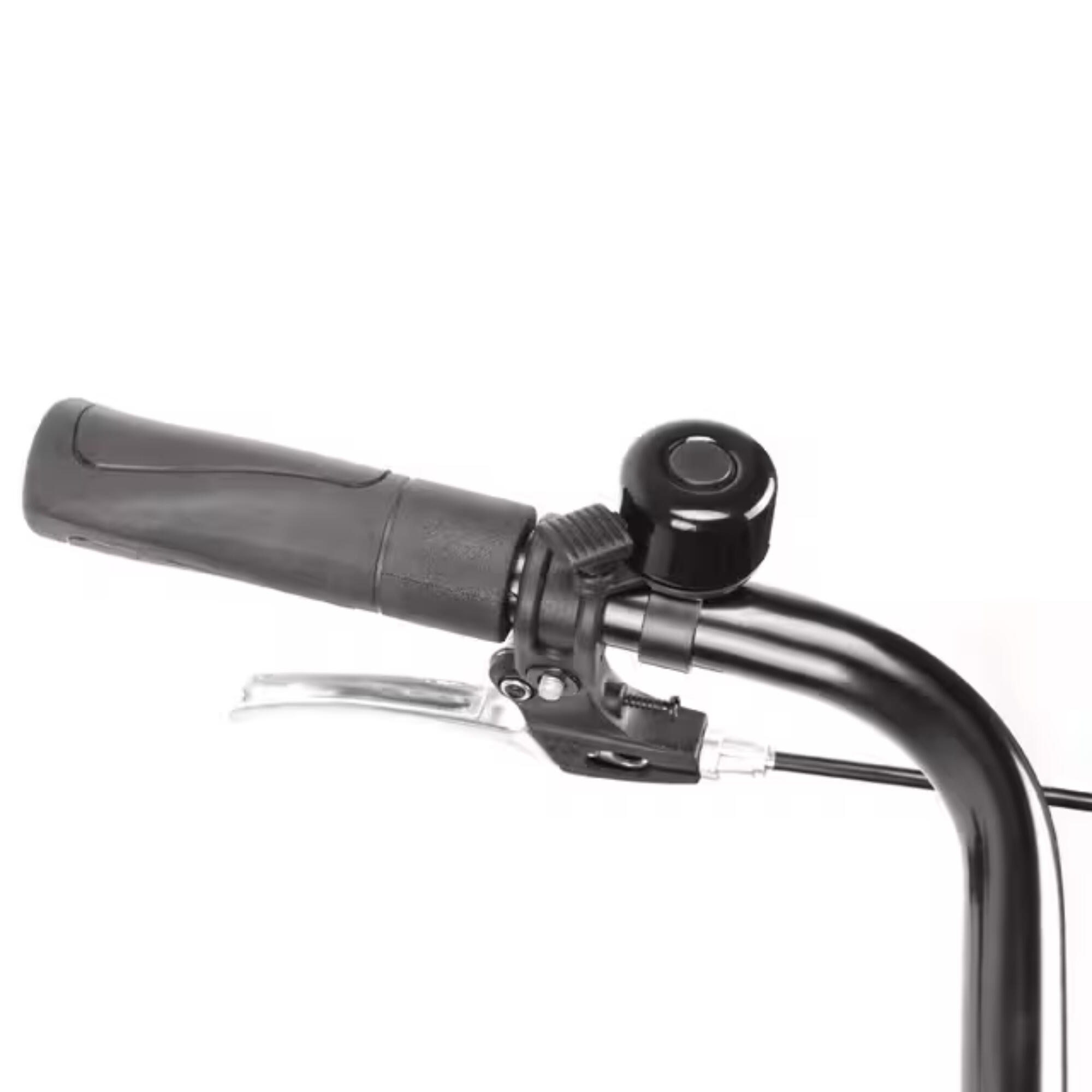 Bicicleta urbana clásica cuadro bajo 28 pulgadas 1V Denver WEG Negra 4/5