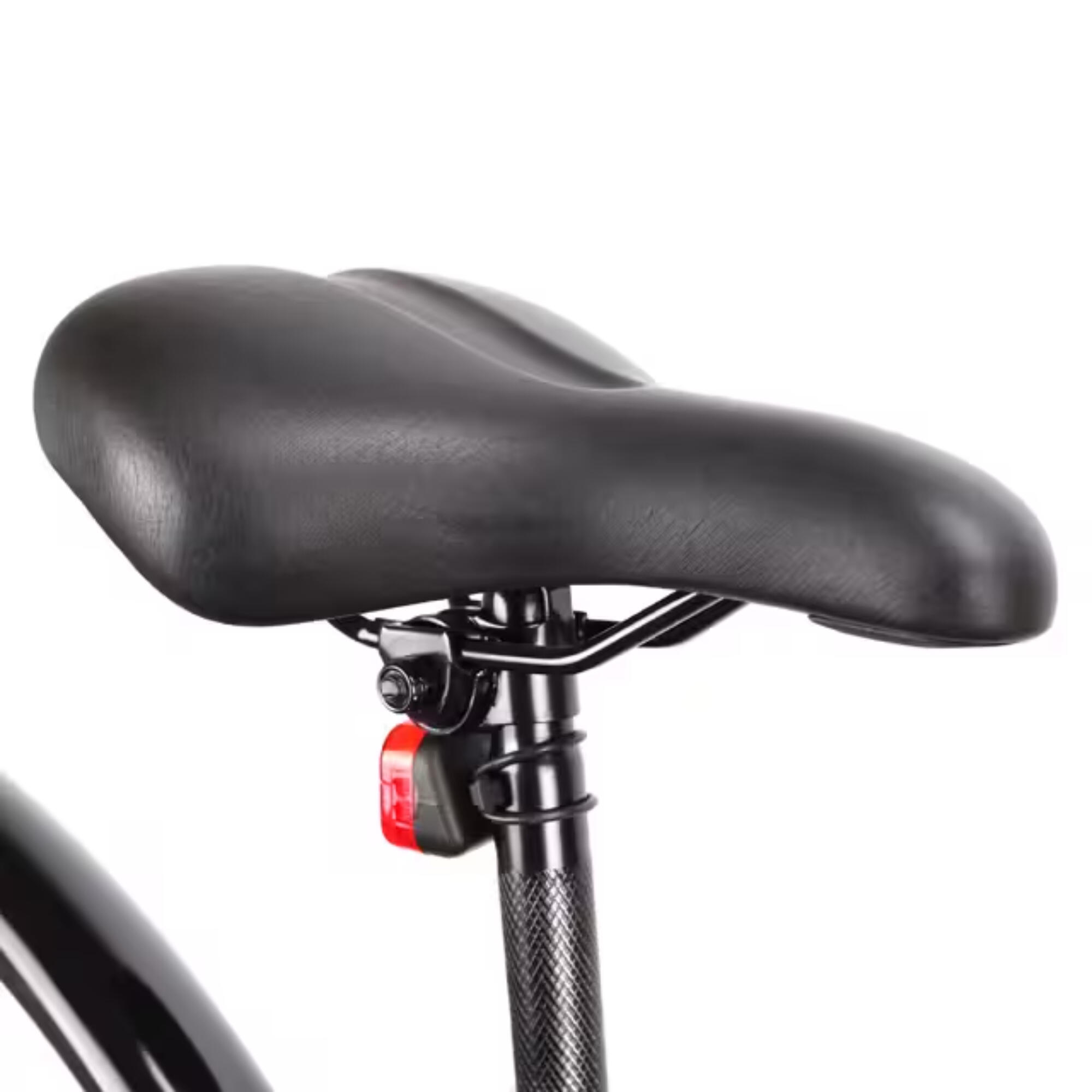 Bicicleta urbana clásica cuadro bajo 28 pulgadas 1V Denver WEG Negra 3/5