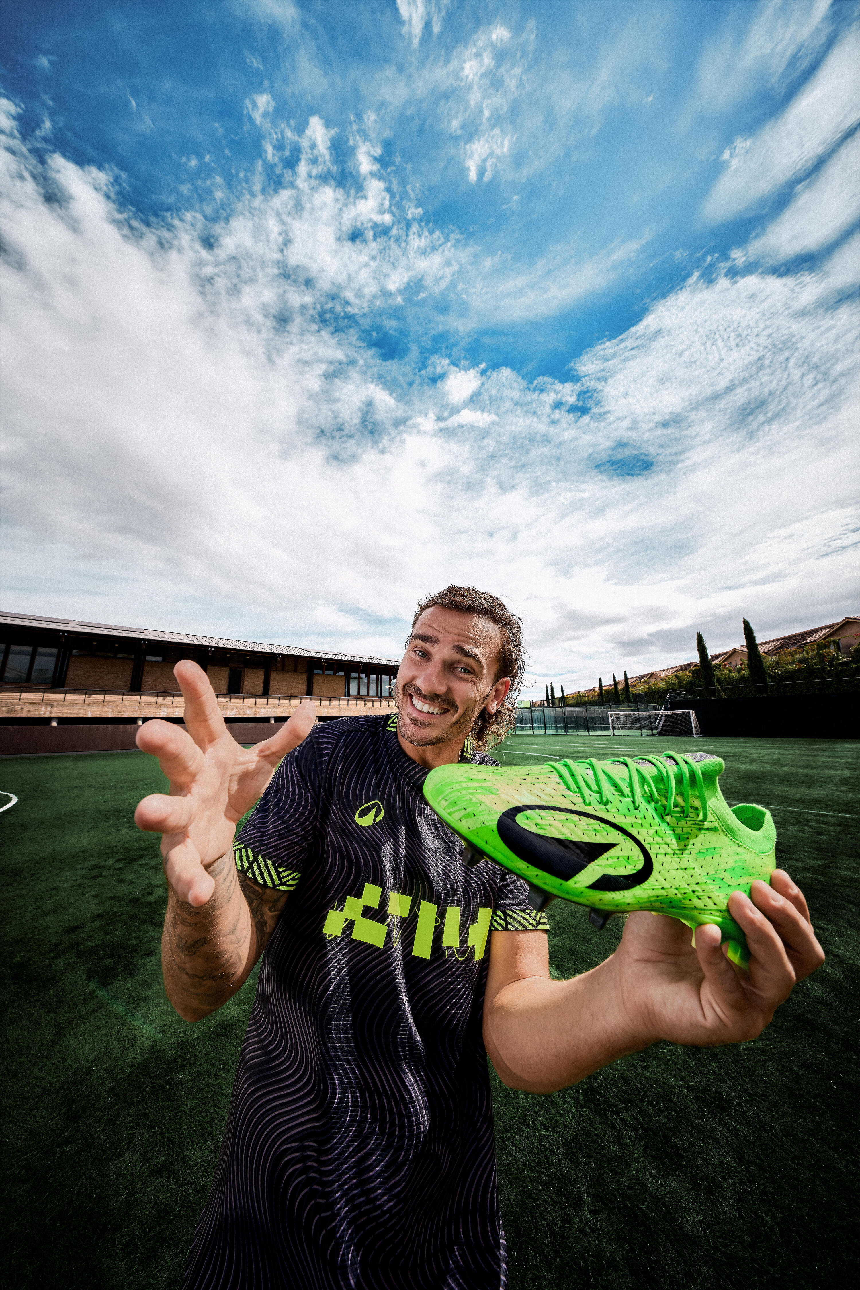 Chuteiras de Futebol Adulto CLR 7 Elite FG Green Storm 21/24