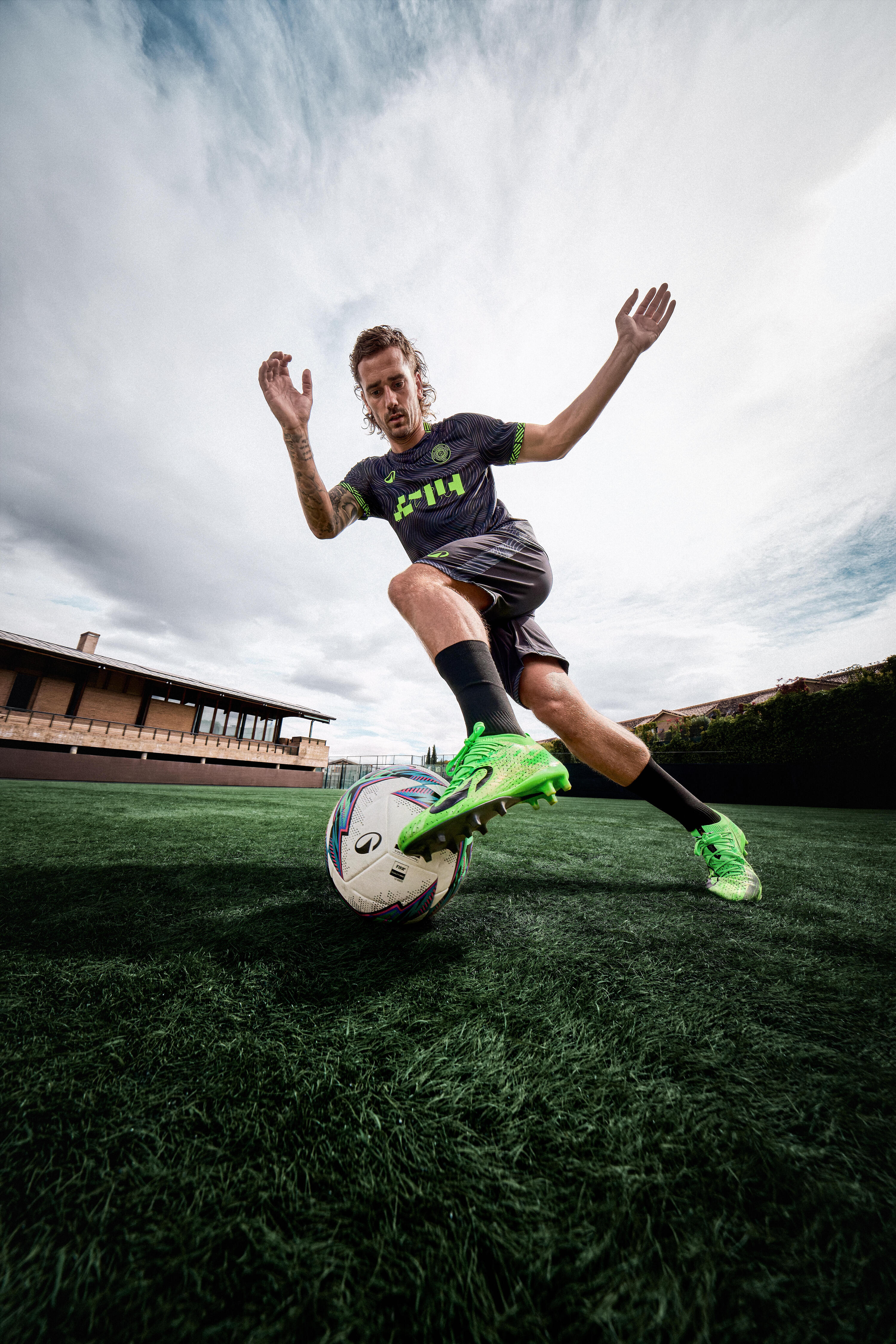 Chuteiras de Futebol Adulto CLR 7 Elite FG Green Storm 18/24