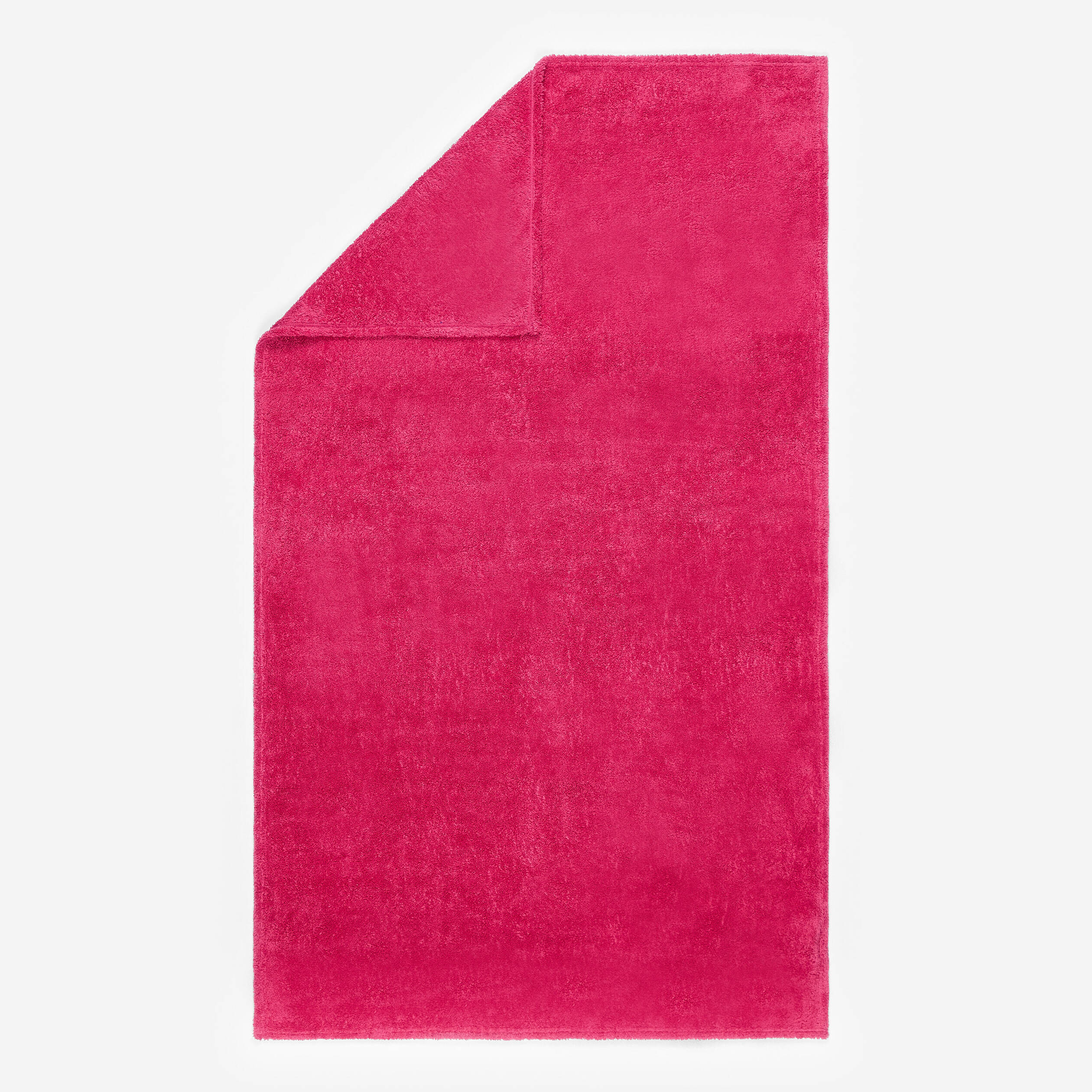 Ultra-Soft Microfibre Towel Size L 80 x 130 cm - pink