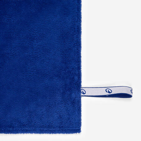 Рушник з мікрофібри розмір L 80 x 130 см синій