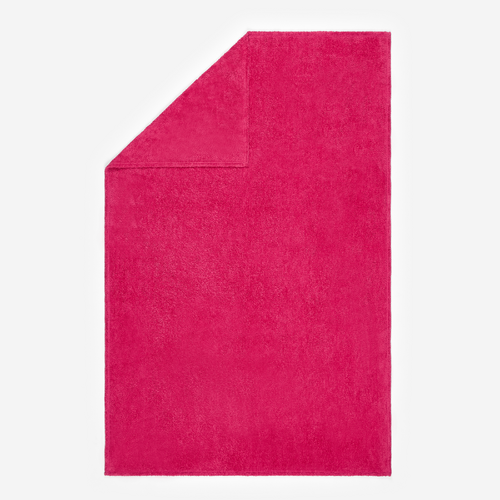 Serviette microfibre ultra douce rose taille XL 110 x 175 cm, rose
