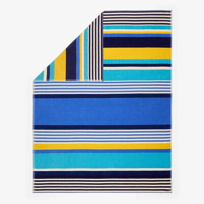 Telo cotone XL 180 x 140 cm blu