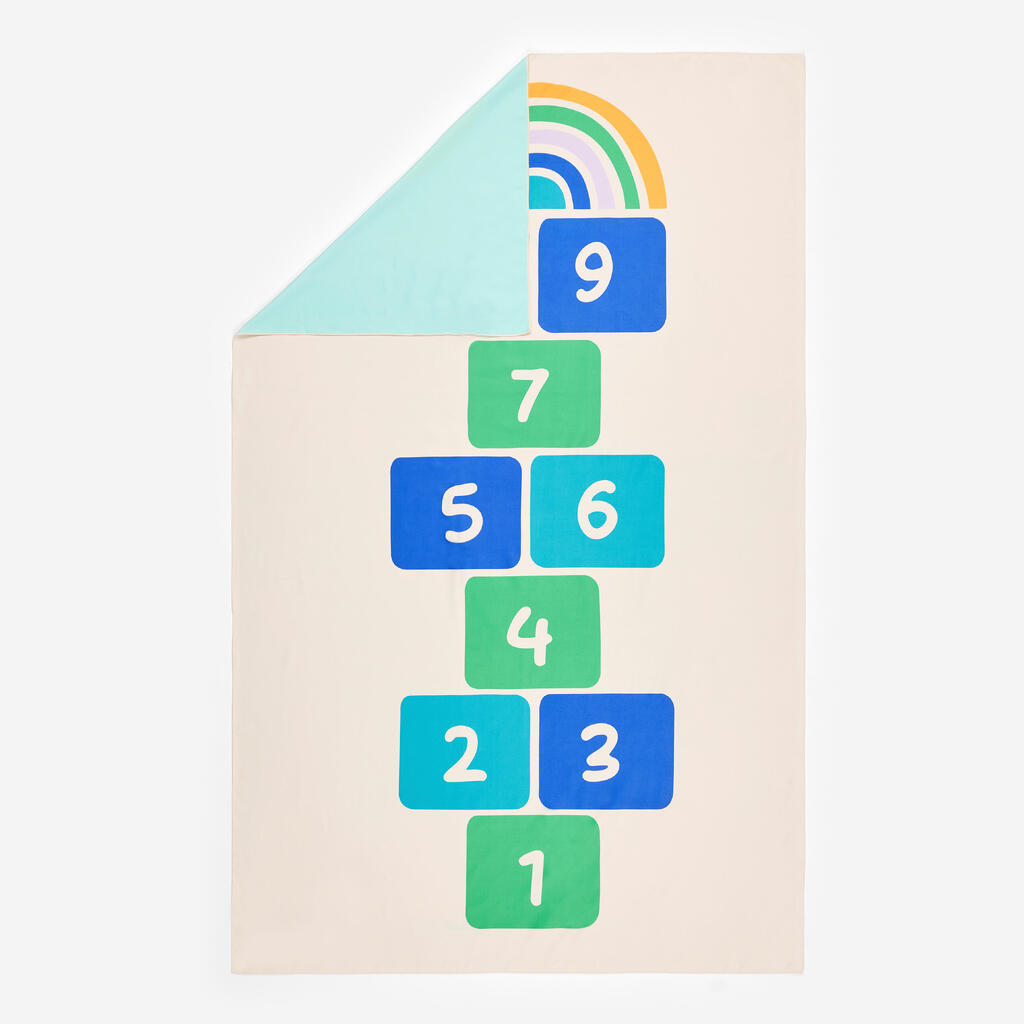 BEIGE / BLUE / GREEN