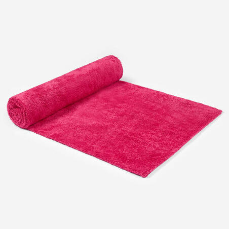 Рушник з мікрофібри розмір XL 110 × 175 см рожевий