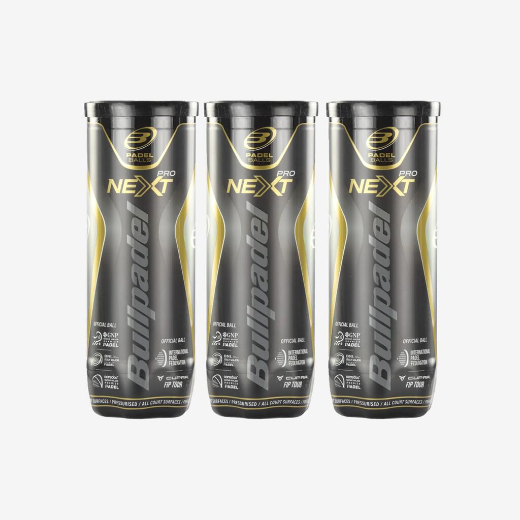 Padelbälle 3er Pack - FIP Next Pro