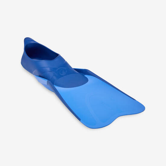 Palmes plongée et snorkeling, FF 100 courtes Bleues