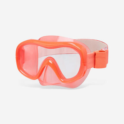 Masque de plongée ANTI-BUÉE, 100 Mono Confort Turquoise